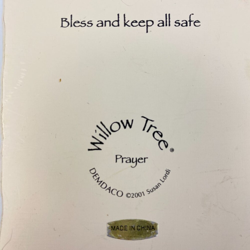 Willow Tree Prayer Wall Plaque 2001 Susan Lordi - Picture 3 of 10